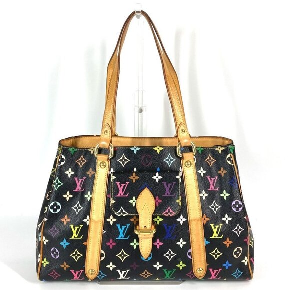LOUIS VUITTON M40095 MonogramMulticolore Aurelia MM Tote Bag Shoulder Bag - Picture 1 of 14
